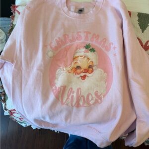 Gildan Light Pink Sweatshirt